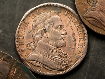 Wie erkenne ich feine retuschierungen und nachprägungen an kupfermünzen ohne spezialmikroskop