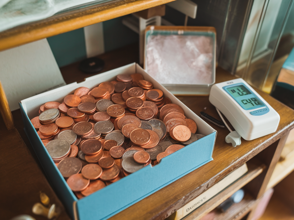 Wie lagert man kupfermünzen richtig bei hoher luftfeuchte: praxischeck mit boxen, silica‑gel und ph‑messung