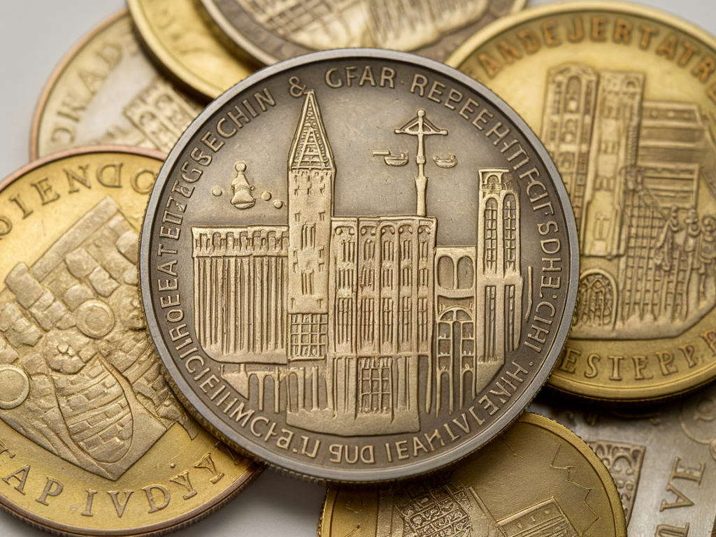 Was verraten lokale magistratszeichen auf neuzeitlichen stadtmünzen über handel und hoheitsrechte