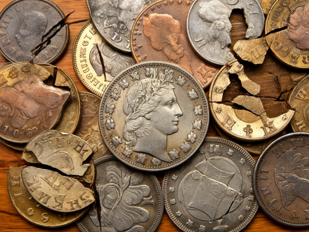 Münzstempelschäden richtig lesen: was abdrücke und brüche über prägeprozesse verraten