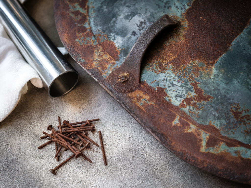 Welche einfachen chemische tests zu hause unterscheiden echte patina von modernen künstlichen überzügen?